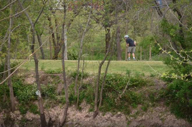 Skateboarding on the Bayou
