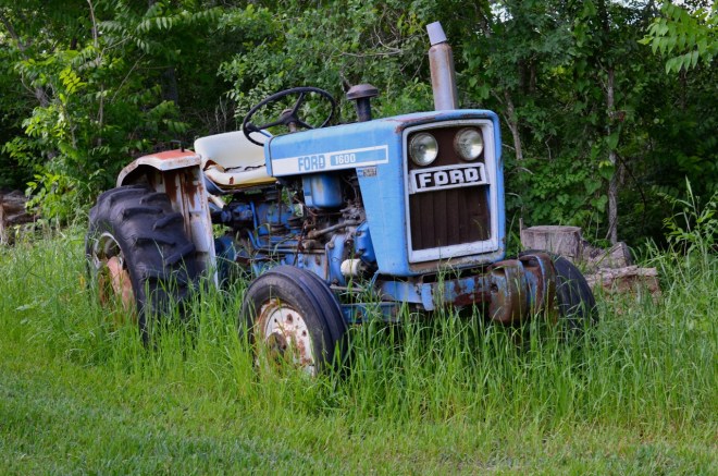 The Ford has given me over 30 years of tractor-butt therapy. It needs work now that approaches the cost of a new one. If it were a John Deere there would be no question about restoring it.