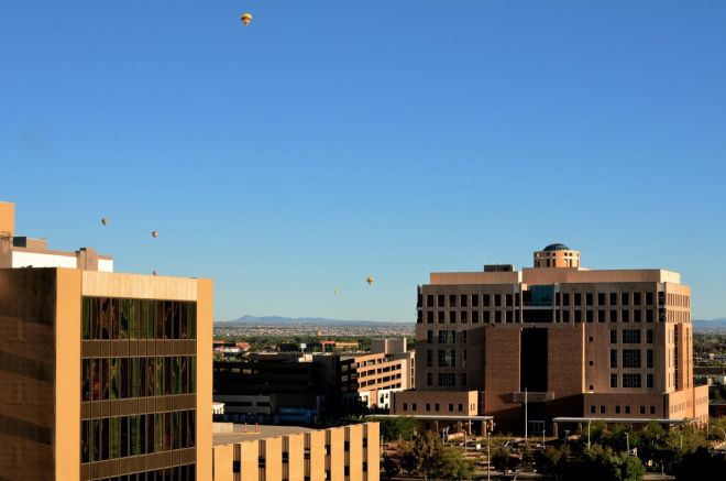 balloons over Albuquerque