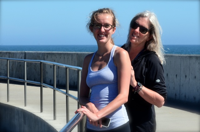Molly y Sally in Santa Barbara Harbor