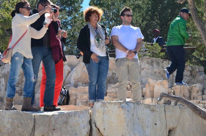 Poser not in the shot South Rim