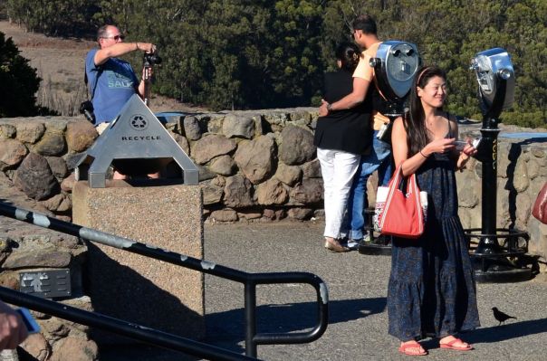 Triple posers at Golden Gate