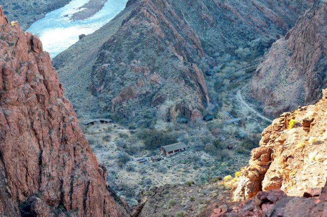 fakeout view of Phantom Ranch