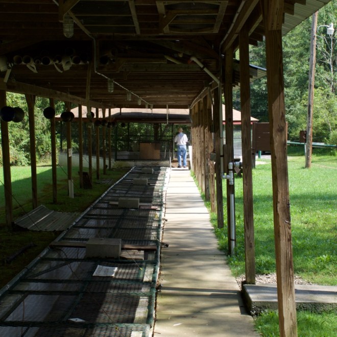 Dad at the Fish Hatchery in PA