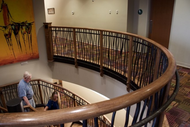 Staircase at St Anthony of Padua